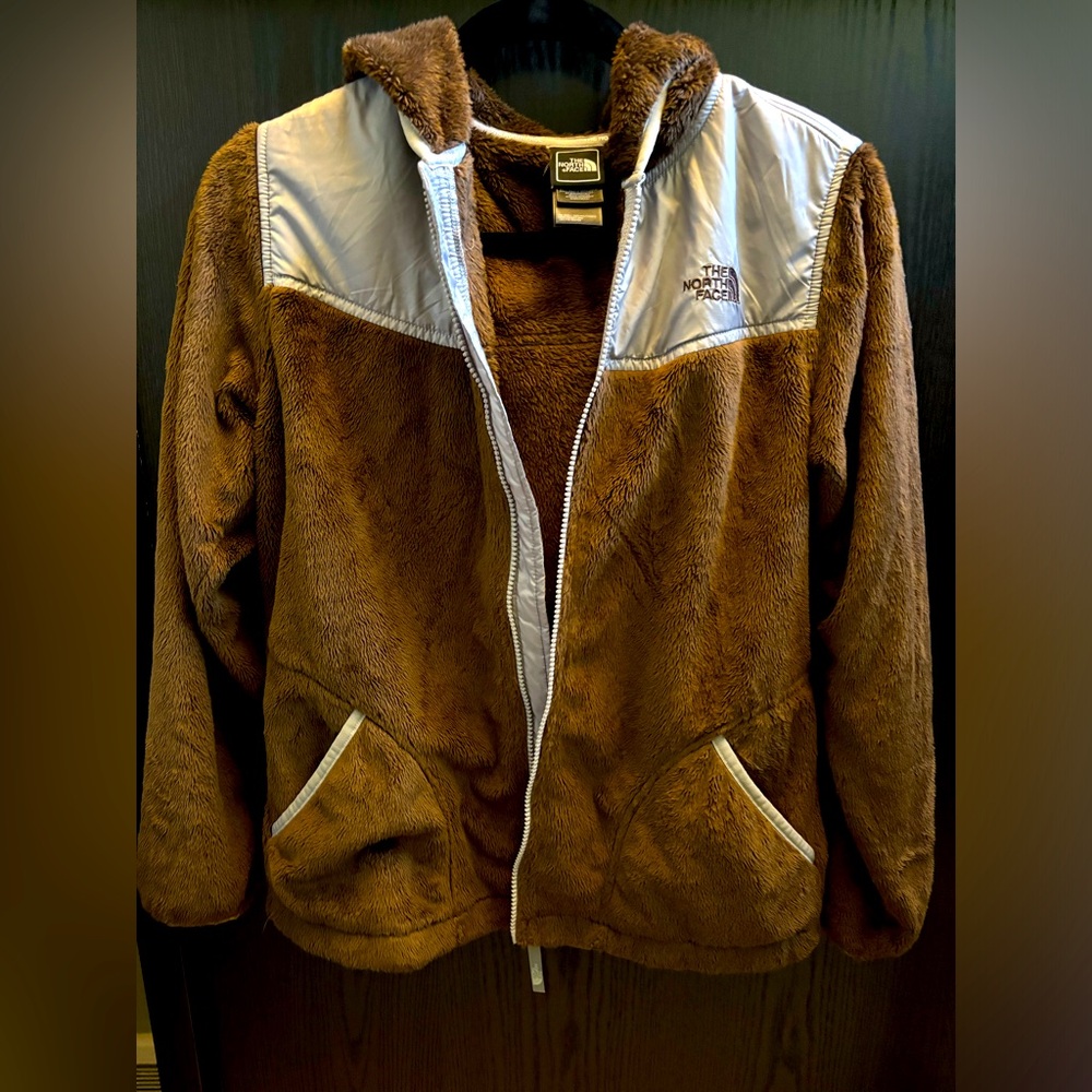 Big Kids North Face Classic zip up fleece